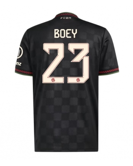 Bayern Munich Sacha Boey #23 Maglia Gara Terza Repliche 2025-26 Maniche Corte